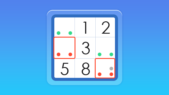 sudoku naked pairs technique